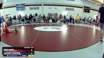 120 lbs Quarterfinal - Brice Emery, Hammer Down Academy vs Anthony Zuranski, Contenders Wrestling Academy