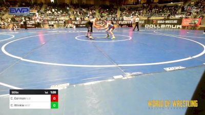 90 lbs Round Of 16 - Chase Gorman, SJO Youth Wrestling vs Chase Winkle, Best Trained Wrestling