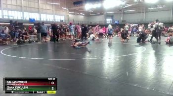 113 lbs Cons. Semis (16 Team) - Dallas Owens, MF Purge Black vs Izaak Kukulski, Short Time WC