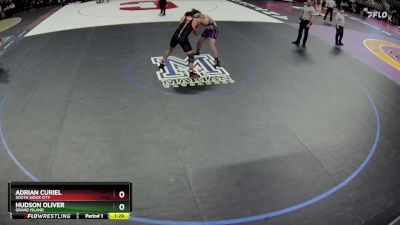 Quarterfinal - Adrian Curiel, South Sioux City vs Hudson Oliver, Grand Island