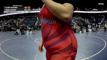 235 lbs Cons. Round 1 - Alaina Scherer, Asheboro vs Jenna Catania, Mount Tabor