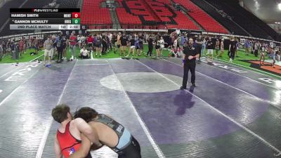 157 lbs 2nd Place Match - Hamish Smith, Montana vs Gannon McNulty, Oregon