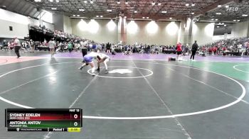 130A Cons. Round 2 - Sydney Edelen, Deer Creek (ED) vs Antonia Antov, Pleasant Hill