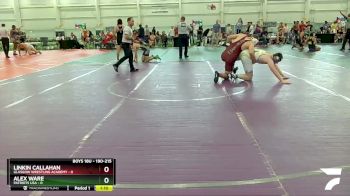 190-215 lbs Round 1 - Alex Ware, Patriots USA vs Linkin Callahan, Glasgow Wrestling Academy