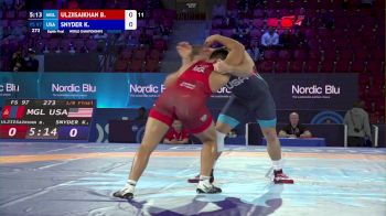 97 kg 1/8 Final - Batzul Ulziisaikhan, Mongolia vs Kyle Snyder, United States
