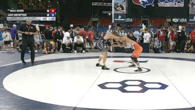 120 lbs Champ. Rd Of 128 - Max Burd, Oklahoma vs Levi DeVetter, Nebraska