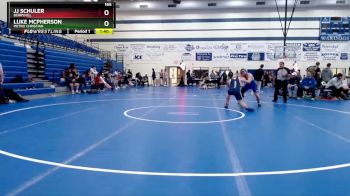 165 lbs Cons. Round 2 - Luke McPherson, METRO CHRISTIAN vs Jj Schuler, Berryhill