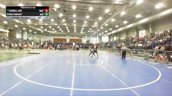 125 lbs Champ. Round 1 - Cadell Lee, USMAPS vs Ryan Farley, Alfred State