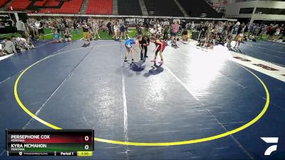 104-114 lbs Cons. Round 3 - Kyra McMahon, Montana vs Persephone Cox, Montana