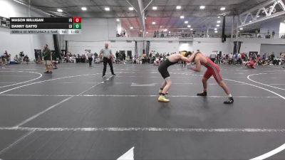 126 lbs Semis & 1st Wrestleback (8 Team) - Mason Milligan, Freakztyle Black vs Danny Gatto, Legacy Dragons