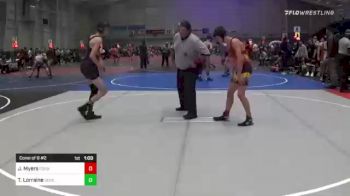 106 lbs Consi Of 8 #2 - Jeffery Myers, Ford Dynasty WC vs Tristen Lorraine, Genesis