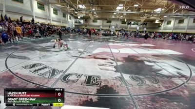 80 lbs Champ. Round 1 - Grady Greenhaw, Watford City Wolves vs Hazen Rutz, Black Hills Wrestling Academy