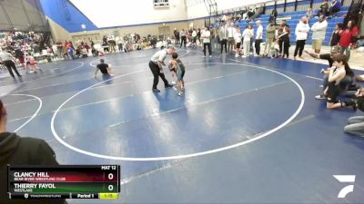 63 lbs Round 1 - Thierry Fayol, Westlake vs Clancy Hill, Bear River Wrestling Club