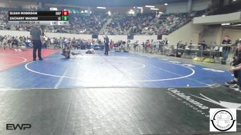 92 lbs Round Of 16 - Elijah Robinson, Sulphur vs Zachary Madrid, Lincoln Christian