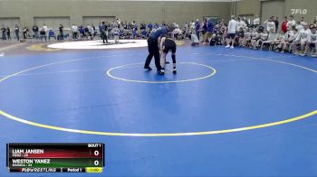 88 lbs Semis (4 Team) - Weston Yanez, MAHACA vs Liam Jansen, Pierz