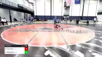 55-60 lbs Rr Rnd 3 - Matthew Cerros Jr, Elite Athletic Club vs Oliver Westphal, Sabertooth Wrestling Club