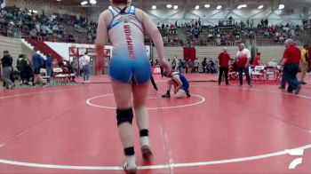 155 lbs Quarterfinal - Maleah Parsons, Jay County vs Sierra Patton, Plainfield