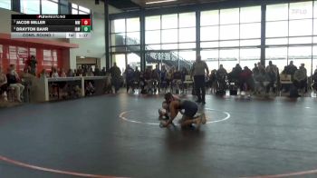 130 lbs Cons. Round 1 - Drayton Bahr, Immortal Athletics WC vs Jacob Miller, Marion Wolves