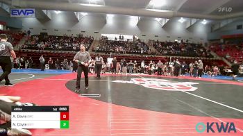 49 lbs Round Of 32 - Achilles Davie, Salina Wrestling Club vs Nixon Coyle, Standfast