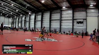 127 lbs Cons. Semi - Kayden Dauch, Unaffiliated vs Julia Helminski, Region Wrestling Academy