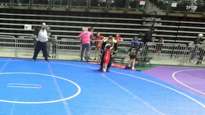 41 lbs Quarterfinal - Eliana Roman, Roman Legion vs Lillian Guedes, Red Nose