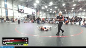 83 lbs Quarterfinal - Justin Hopkins, Priest River WC vs Luke Provost, COWA