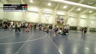 51 lbs Round 4 (6 Team) - Rivers Mortimer, Champions vs Madina Sagitullina, Renegade Girls