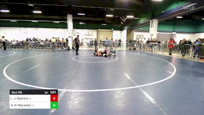 285 lbs Round Of 32 - Landon Jobber-Spence, VA vs Asher Nischke-Marshall, CA