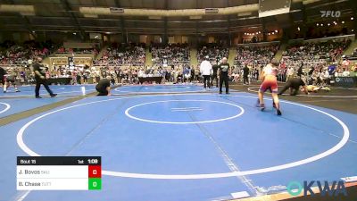 90 lbs Round Of 16 - Jack Bovos, Salina Wrestling Club vs Bo Chase, Tuttle Wrestling