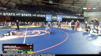 67 lbs Champ. Round 2 - Adeliah Gaerlan, Thunder Mountain Wrestling Club vs Audrey Miller, Askeo International Mat Club