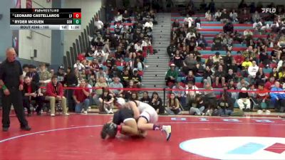 165 lbs 3rd Place Match - Ryder McEuen, Coronado vs Leonard Castellanos, Las Vegas