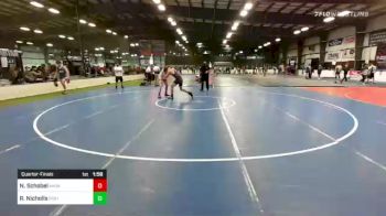 182 lbs Quarterfinal - Nathan Schobel, Maine Trappers vs Ryan Nicholls, Fight Club WC NH