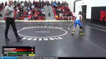 106 lbs Cons. Round 2 - Jalen Brown, Marion Franklin vs Marius Garcia, Bexley