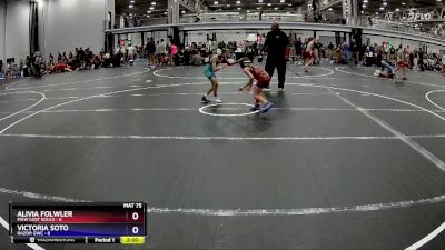 64 lbs Placement (4 Team) - Alivia Folwler, MGW Lost Souls vs Victoria Soto, RaZor GWC