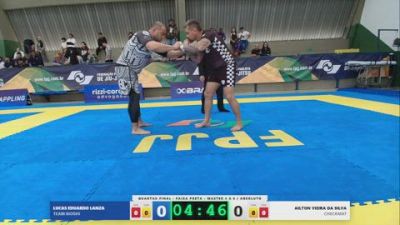 AILTON VIEIRA DA SILVA vs LUCAS EDUARDO LANZA 2026 FPJJ Circuito Paulista NO GI Etapa 3