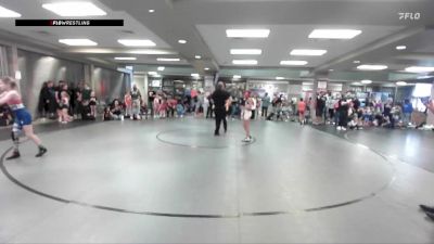 78-88 lbs Round 4 - Bella Kunzler, 208 Badgers Wrestling Club vs Ava Hernandez, Fighting Squirrels Wrestling Club
