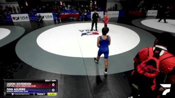 92 lbs Cons. Round 4 - Jaxon Sovereign, Fortuna Youth Wrestling Club vs Ivan Aguirre, Nomad Wrestling Club