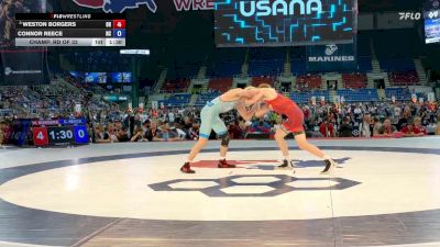 138 lbs Champ. Rd Of 32 - Weston Borgers, OH vs Connor Reece, NC