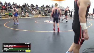 157-165 A Round 1 - Bryce Lawrence, Western Dubuque vs Wyatt Reed, Urbandale