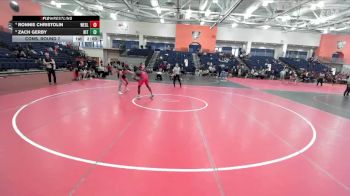157 lbs Cons. Round 7 - Zach Gerby, RIT vs Ronnie Christolin, Wesleyan (CT)