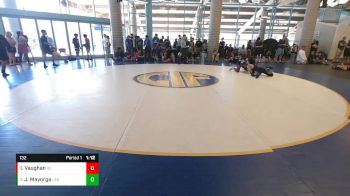 132 lbs Champ. Round 2 - Jose ángel Mayorga, Monster Garage vs Isaiah Vaughan, Durham Elite