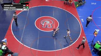 96 lbs Round Of 32 - Anthony Bly, Harbor Creek vs Porter Gilligan, Bradford