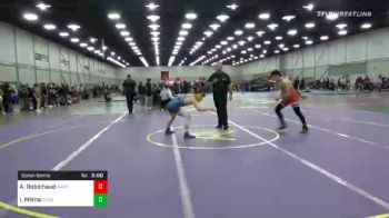 132 lbs Consolation - Aidan Robichaud, Mayo Quanchi Judo And Wrestling Club vs Isaiah Mlsna, Stma