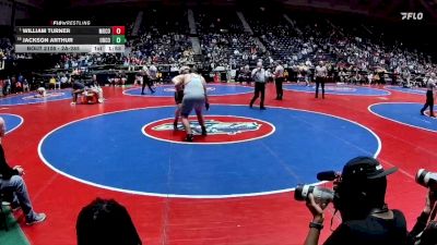 2A-285 lbs Champ. Round 1 - William Turner, Morgan County vs Jackson Arthur, Union County