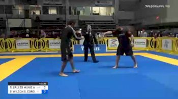 GABRIEL SALLES MUNIZ ALMEIDA vs GUILHERME WILSON S. CORDIVIOLA 2020 American National IBJJF Jiu-Jitsu Championship