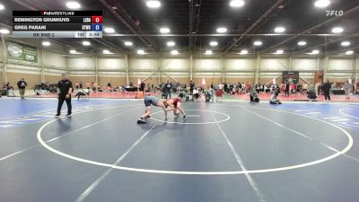 120 lbs Rr Rnd 2 - Remington Grunhuvd, Lebanon Die Hard Wrestling - BHSE vs Greg Parani, Shore Thing WC - BHSE