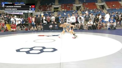 120 lbs Champ. Rd Of 128 - Jackson Robbins, Indiana vs Cooper Smith, Kansas