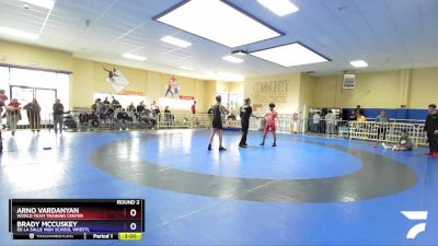 60kg/132.27lbs Round 2 - Arno Vardanyan, World Team Training Center vs Brady McCuskey, De La Salle High School Wrestl