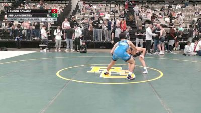 122-H lbs Round Of 32 - Landon Bonamo, Rocky Point HS vs Arslan Mehktiev, Willpower Wrestling Club