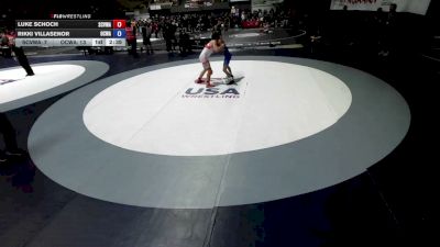 132 lbs Luke Schoch, SCVWA - Santa Clara Valley Wrestling Association vs Rikki Villasenor, OCWA - Orange County Wrestling Association